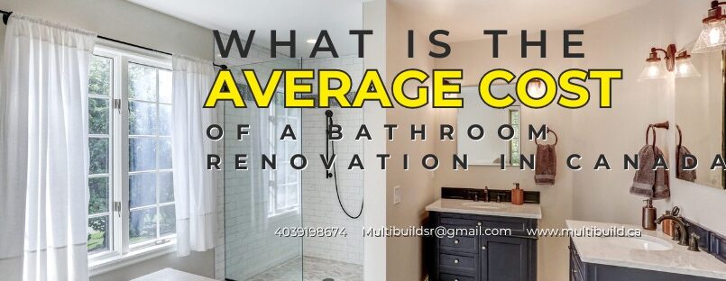 What Is The Average Cost Of A Bathroom Renovation In Canada?